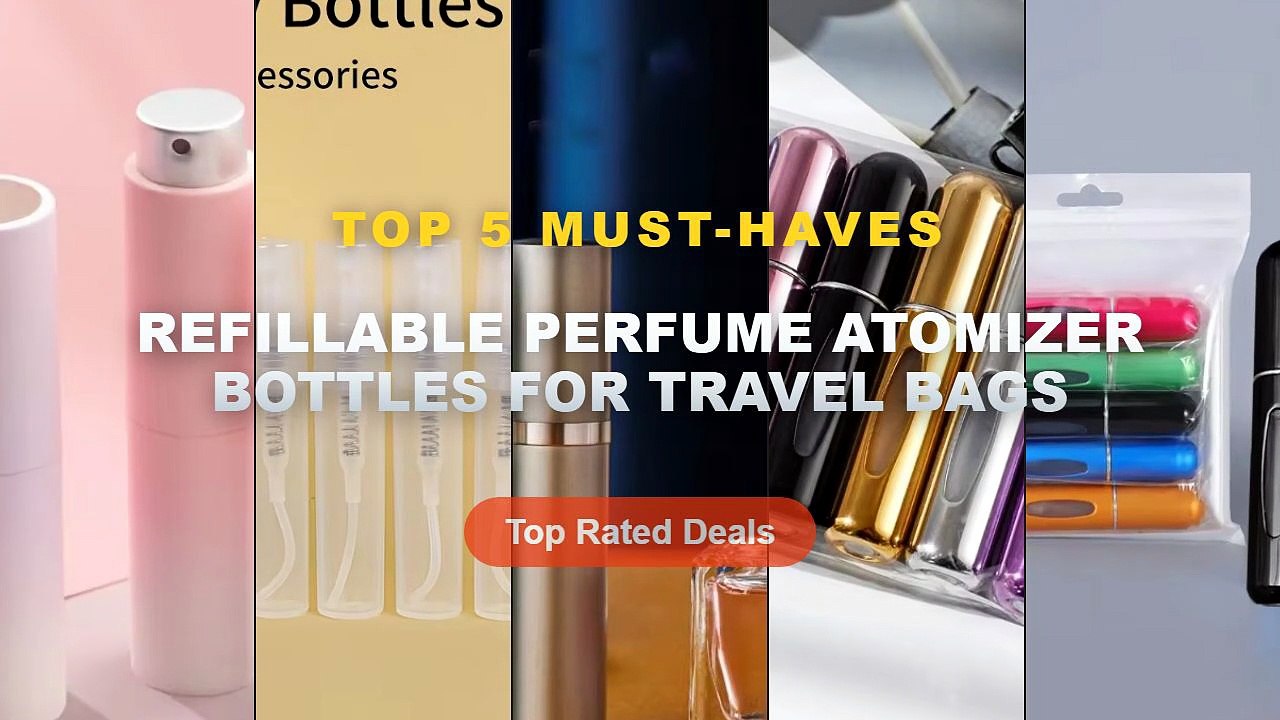 Ultimate Guide to the Best Refillable Perfume Atomizer Bottles For Travel Bags - 10pcs 4 Accessories 2/3/5ml Leakproof T...