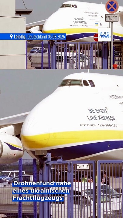 Drohnenfund bei ukrainischer Antonov in Leipzig: Terror-Abwehrzentrum ermittelt