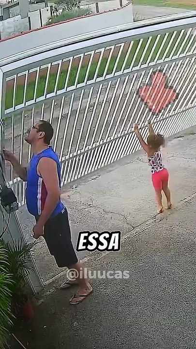 A filha quase matou esse pai do coração! 😳 #curiosidades #shorts