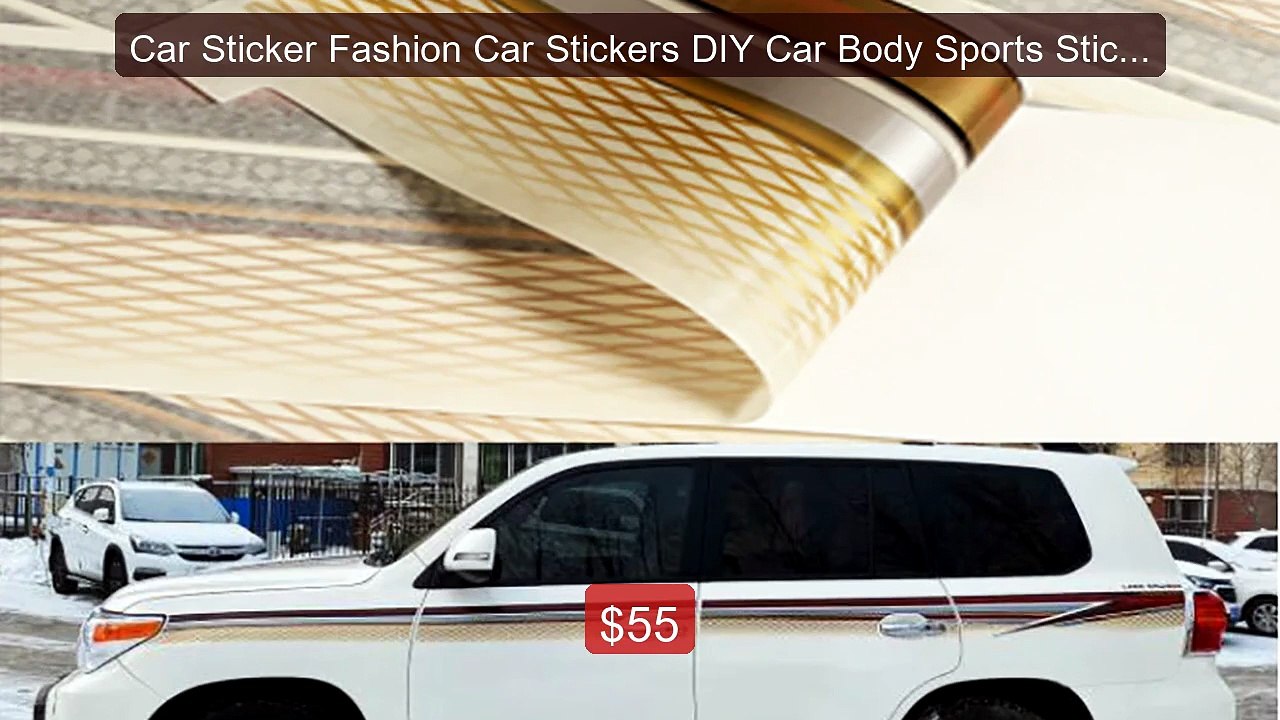Car Sticker Fashion Car Stickers DIY Car Body Sports Stickers ... -- Best Buy 2026 | Great Quality!