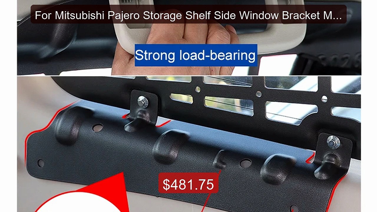 For Mitsubishi Pajero Storage Shelf Side Window Bracket Modifi... -- Hot Deal 2026 | Limited Offer!