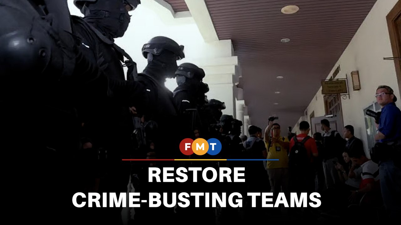 MCA veep calls for return of elite police units scrapped in 2018