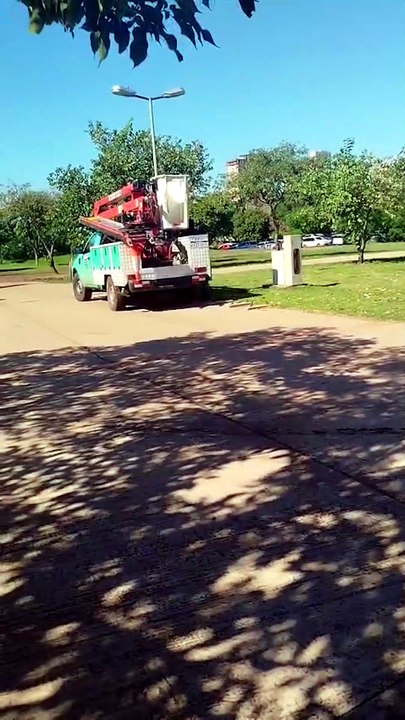 Operativo de despeje en zona de la Costanera