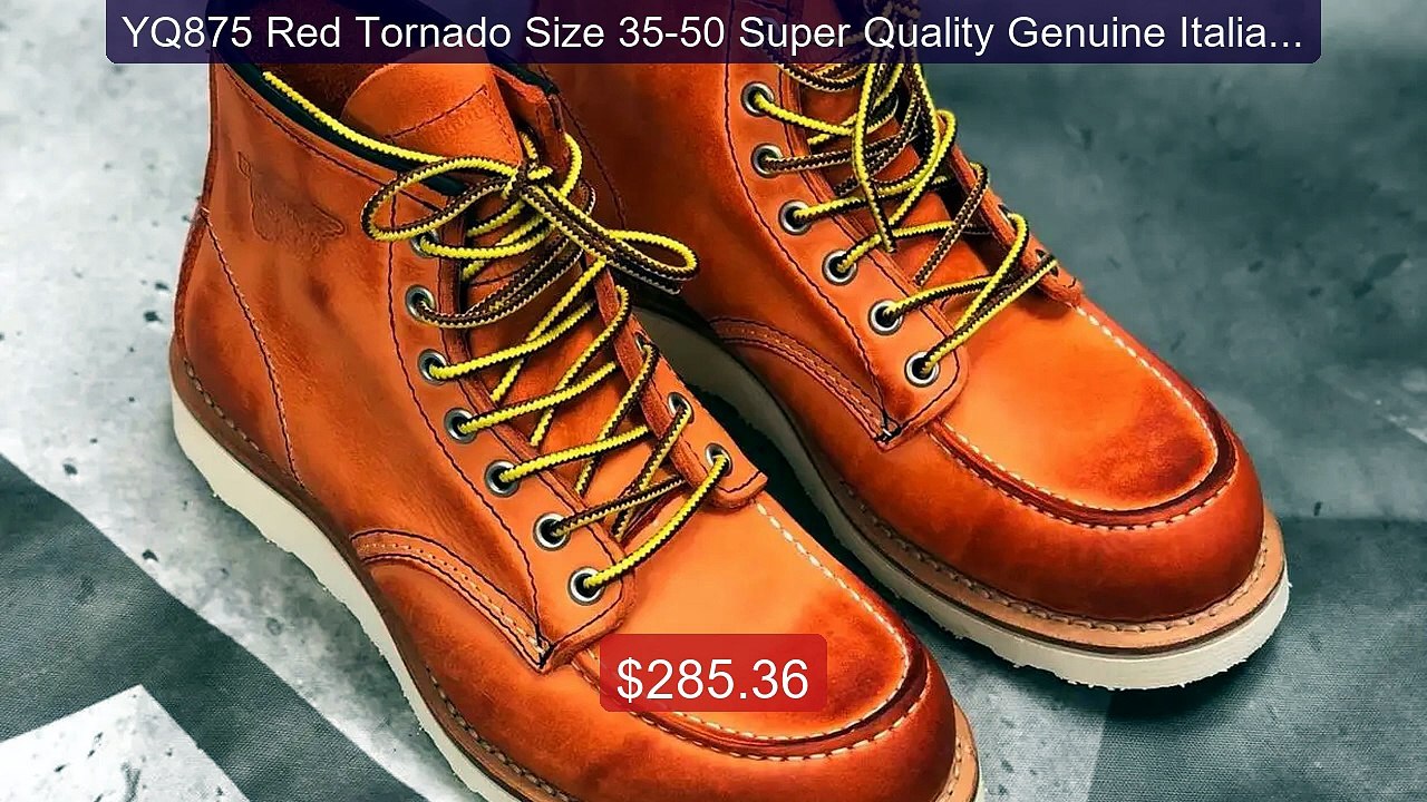 YQ875 Red Tornado Size 35-50 Super Quality Genuine Italian ... -- Top Pick 2026 | Unbeatable Price!