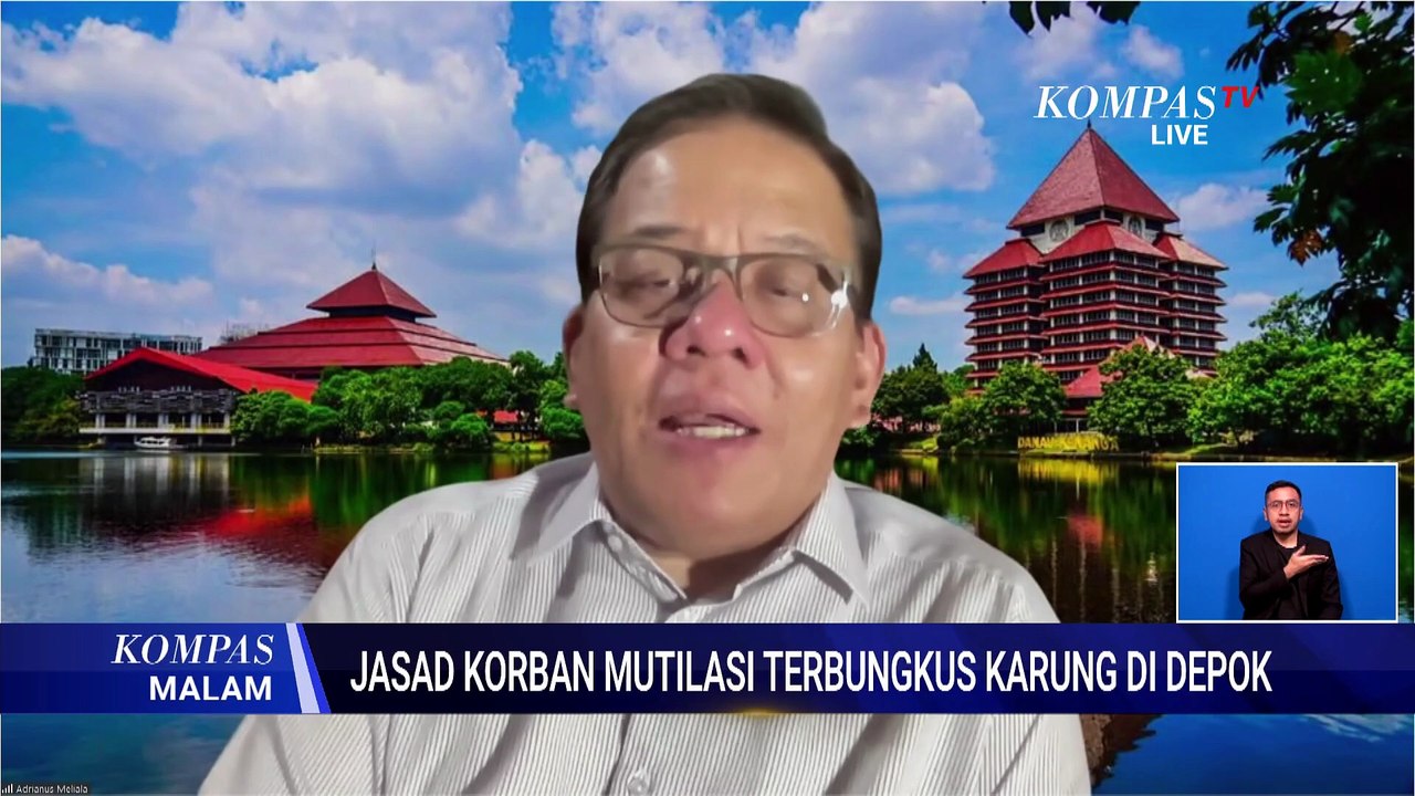 [FULL] Analisis Kriminolog UI soal Kasus Mutilasi di Depok, Apa Motif Pelaku? | KOMPAS MALAM