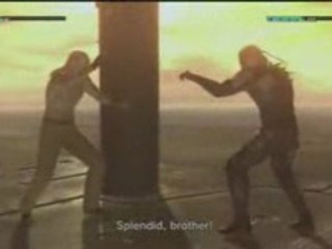 Metal gear solide 4 (mgs4) Snake vs Ocelot