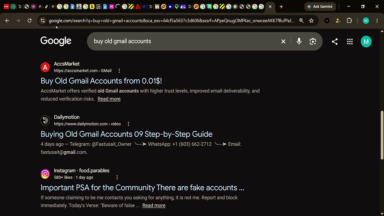48 Top Sites to Buy old Gmail Accounts (Aged or New) in ...