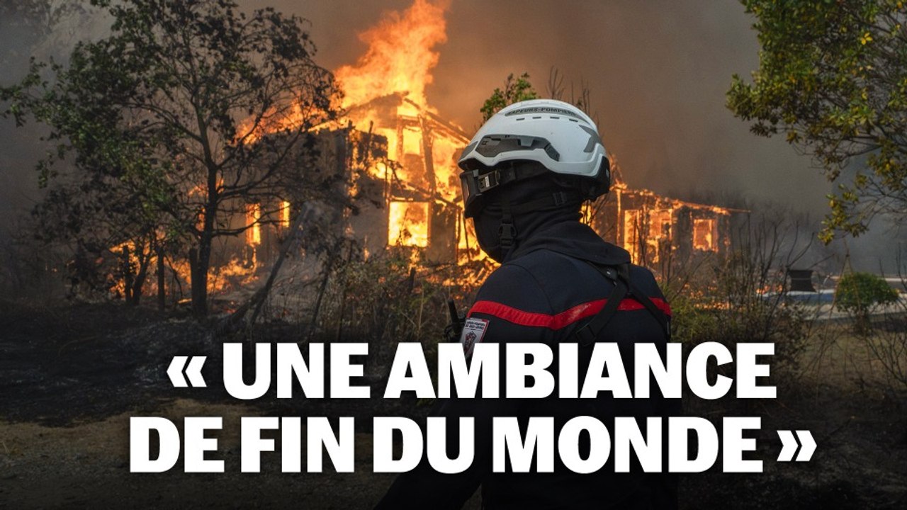 Incendie en Gironde : notre journaliste raconte ce feu immense et la question de la délicate allocation des secours