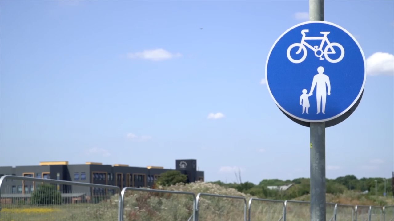 Bus for isolated school outside Ashford is secured