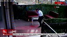 Ankara'da boğazına cisim kaçan kadını Heimlich manevrasıyla kurtardı