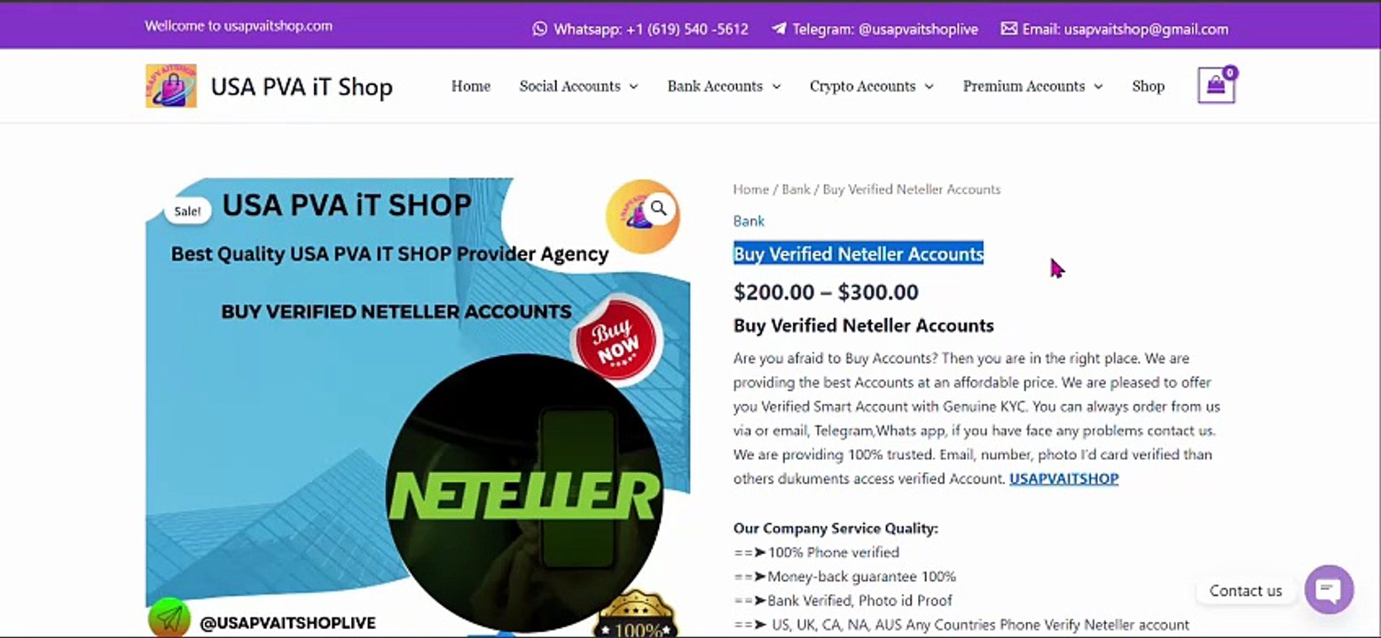 Best Sites to Buy Verified Neteller Accounts in 2026 ...