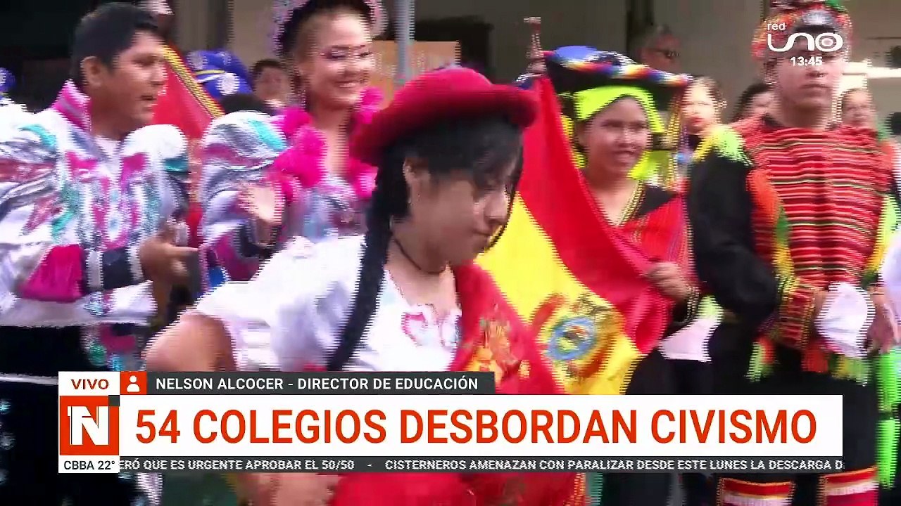 54 COLEGIOS DESBORDAN CIVISMO