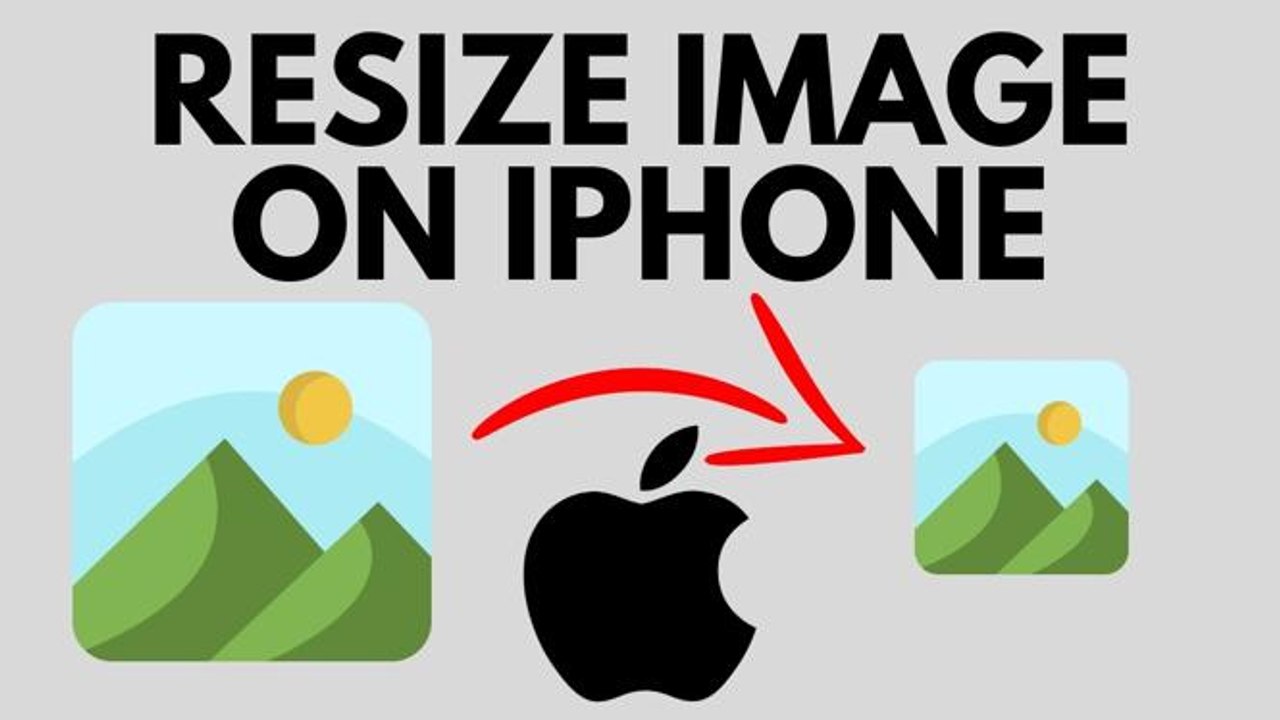 How to Resize Image Without Cropping on iPhone
