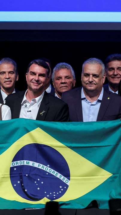 Flavio Bolsonaro elige al congresista Gaspar como compañero de fórmula