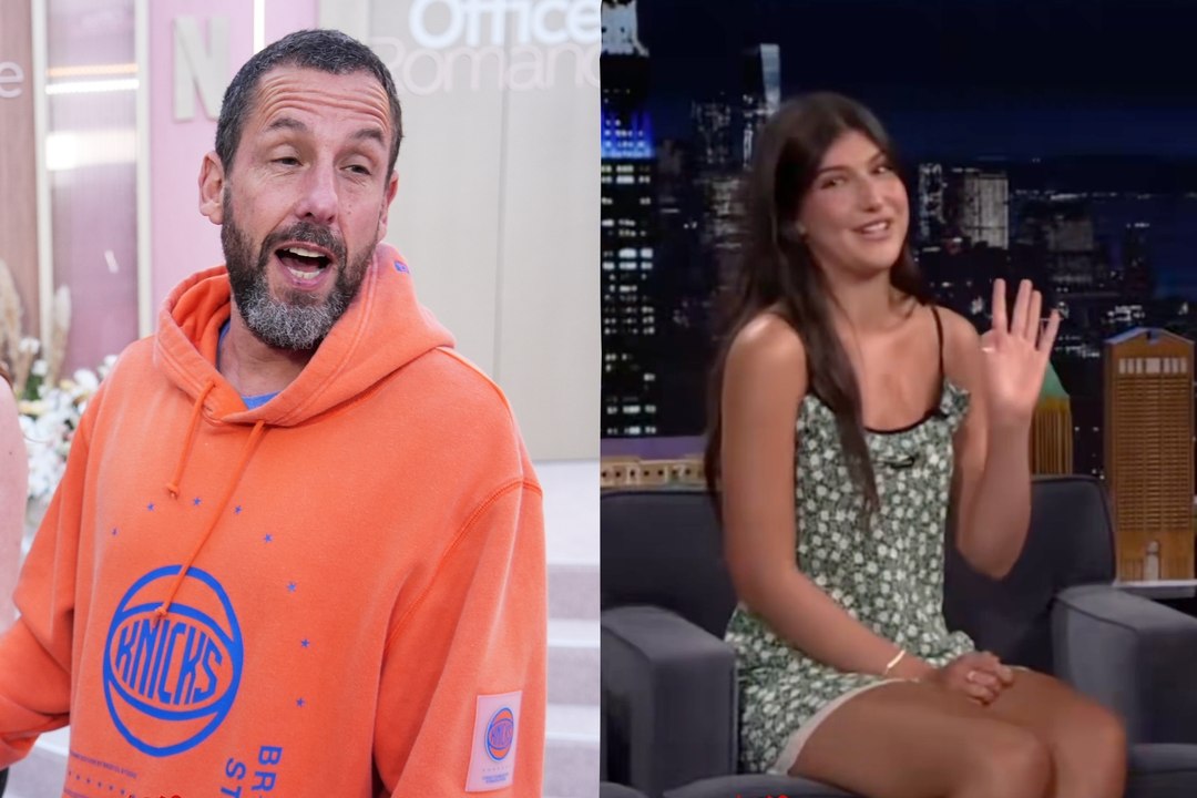 Adam Sandler's daughter exposes his strangest habit on live TV