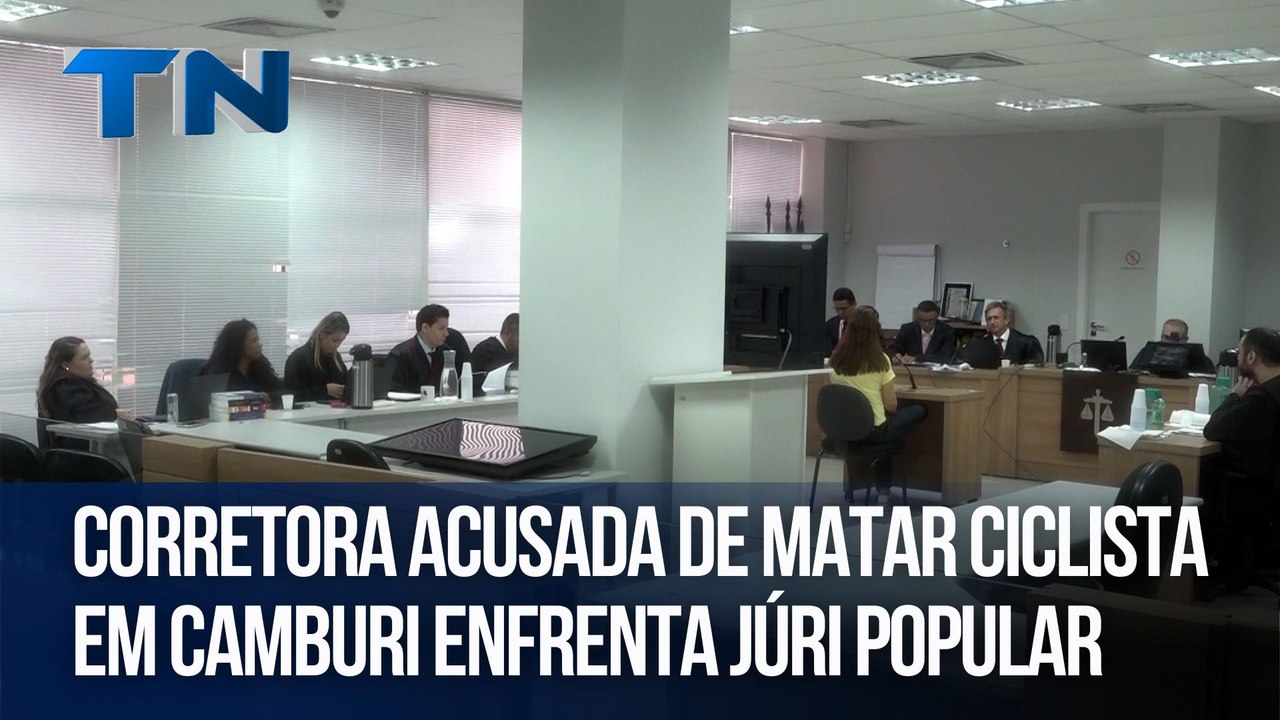 Corretora acusada de matar ciclista em Camburi enfrenta júri popular