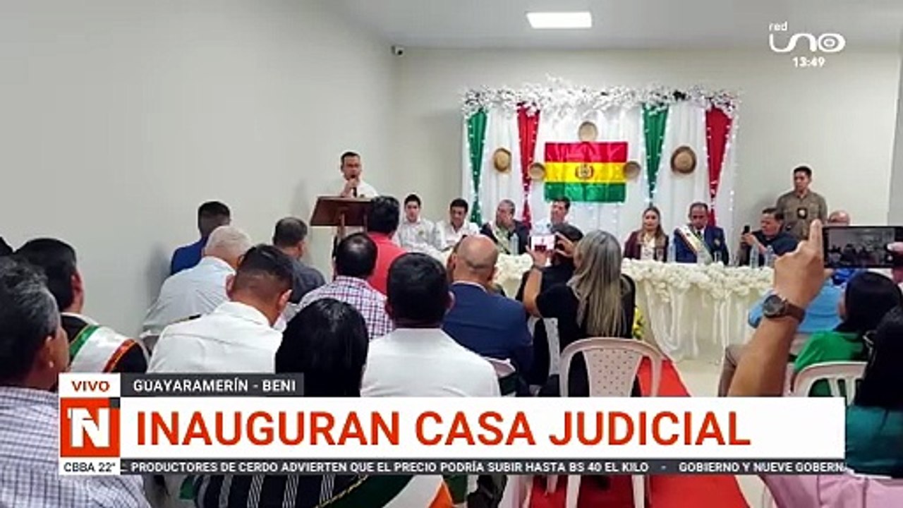 INAUGURAN CASA JUDICIAL