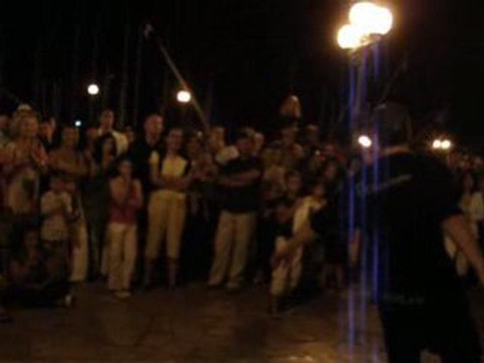 Spectacle de rue, danse hiphop