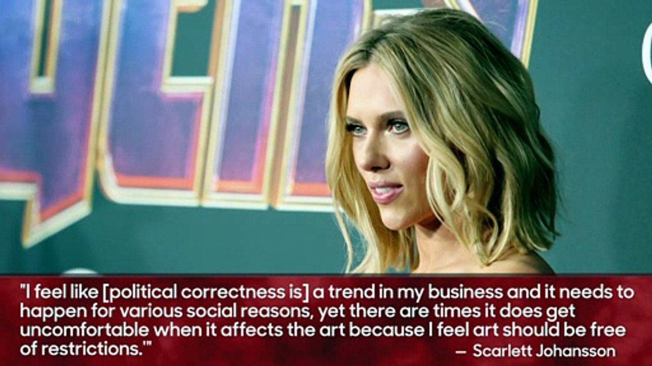 Scarlett Johansson Clarifies Comments on Freedom of Film Casting | THR News [Full Movie]