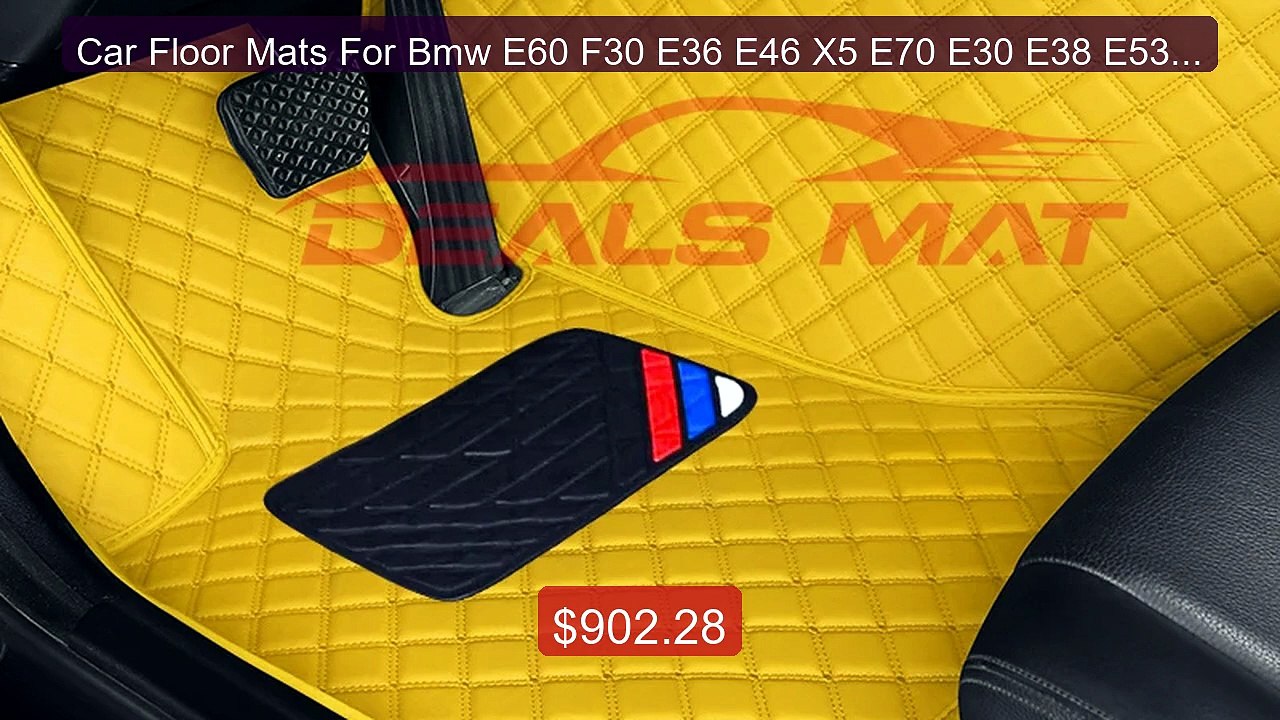 Car Floor Mats For Bmw E60 F30 E36 E46 X5 E70 E...