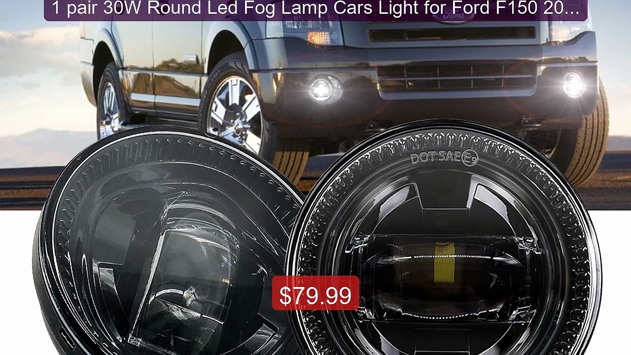 1 pair 30W Round Led Fog Lamp Cars Light for Ford F150 2007-20... -- Hot Deal 2026 | Limited Offer!