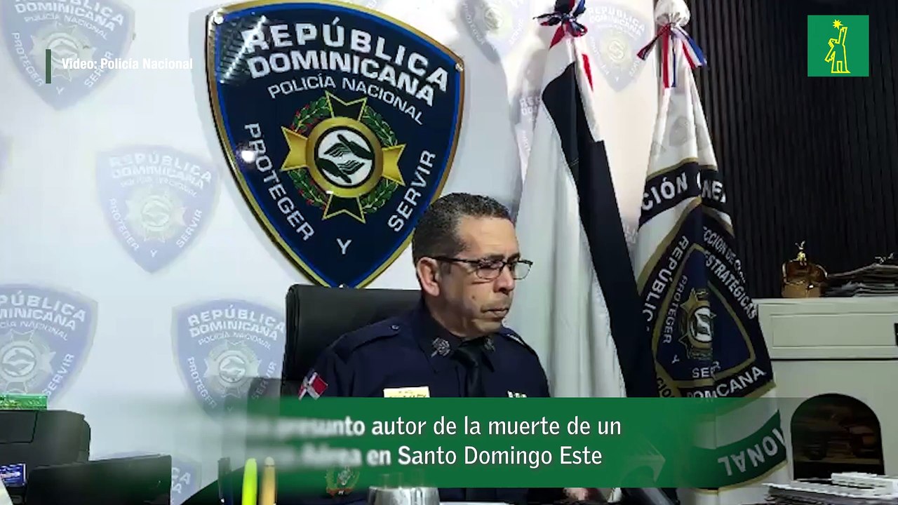 Policía identifica presunto autor de la muerte de un mayor de la Fuerza Aérea en Santo Domingo Este