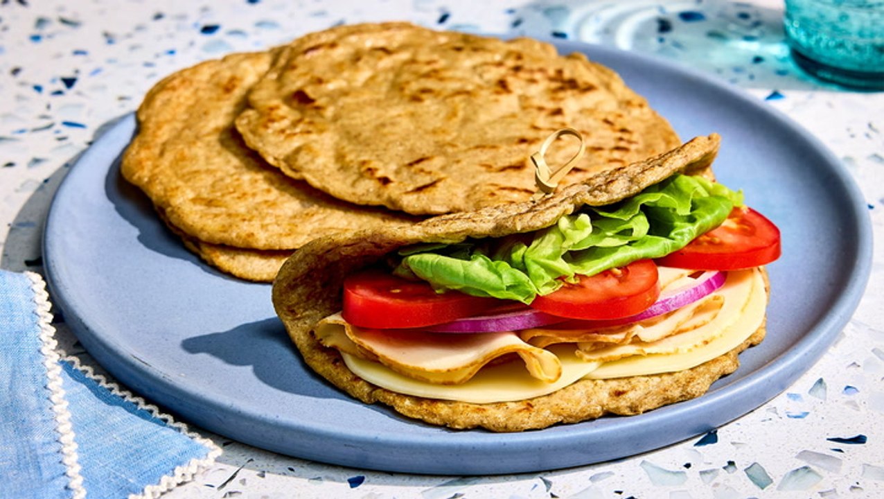 How to Make 2-Ingredient Chia Oat Wraps