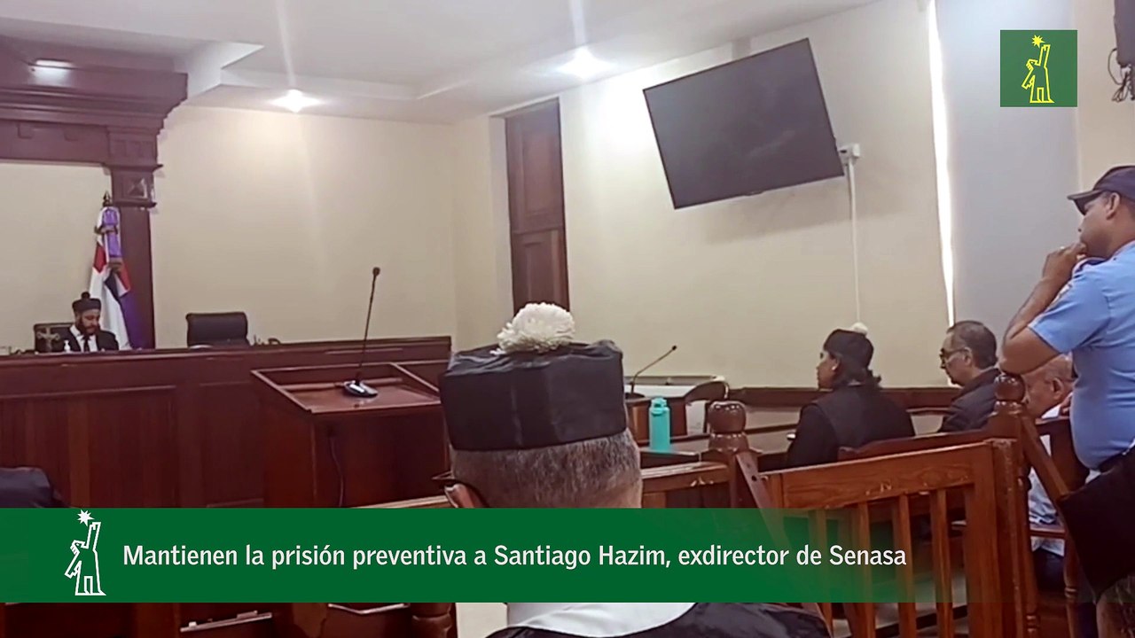 Mantienen la prisión preventiva a Santiago Hazim, exdirector de Senasa