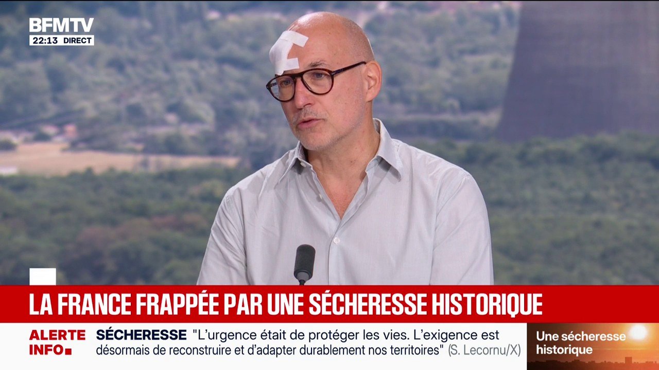 "Cette sécheresse n'est pas due à un déficit de pluviométrie", explique Olivier Blond, délégué spécial à la santé environnementale d'Île-de-France