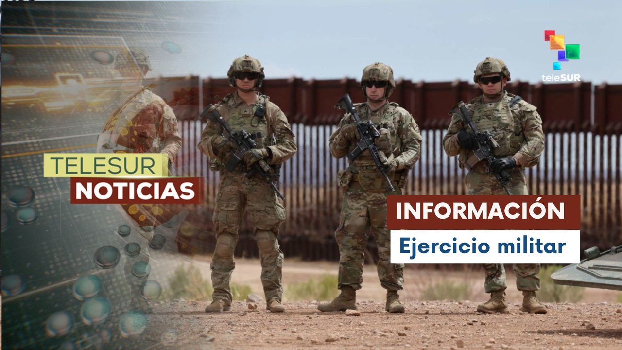 Documento confirma ejercicios militares de EE.UU. en México