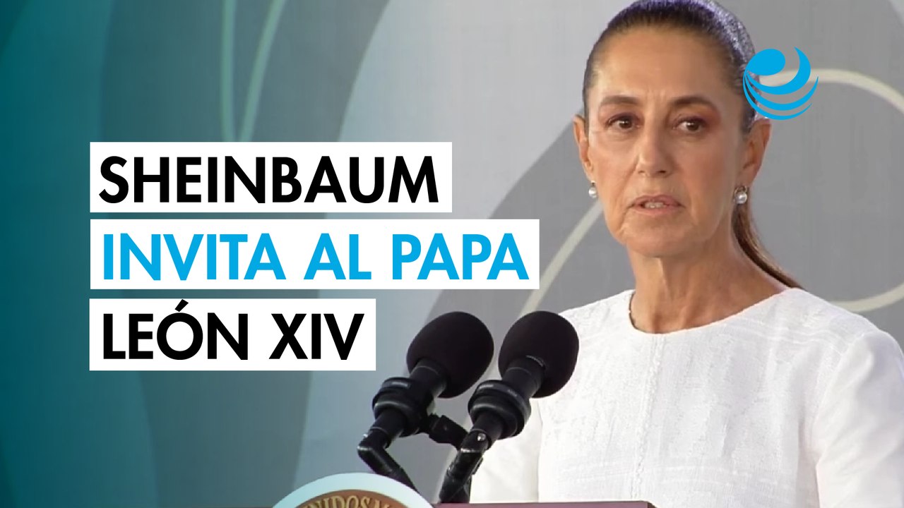 Sheinbaum recibe a Pietro Parolin y refuerza invitación al papa León XIV para visitar México