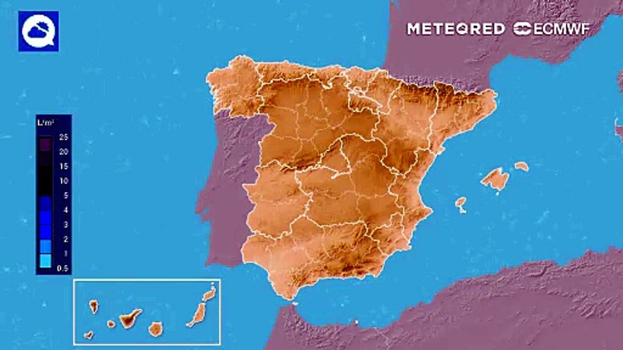 Este jueves habrá tormentas muy fuertes en el este