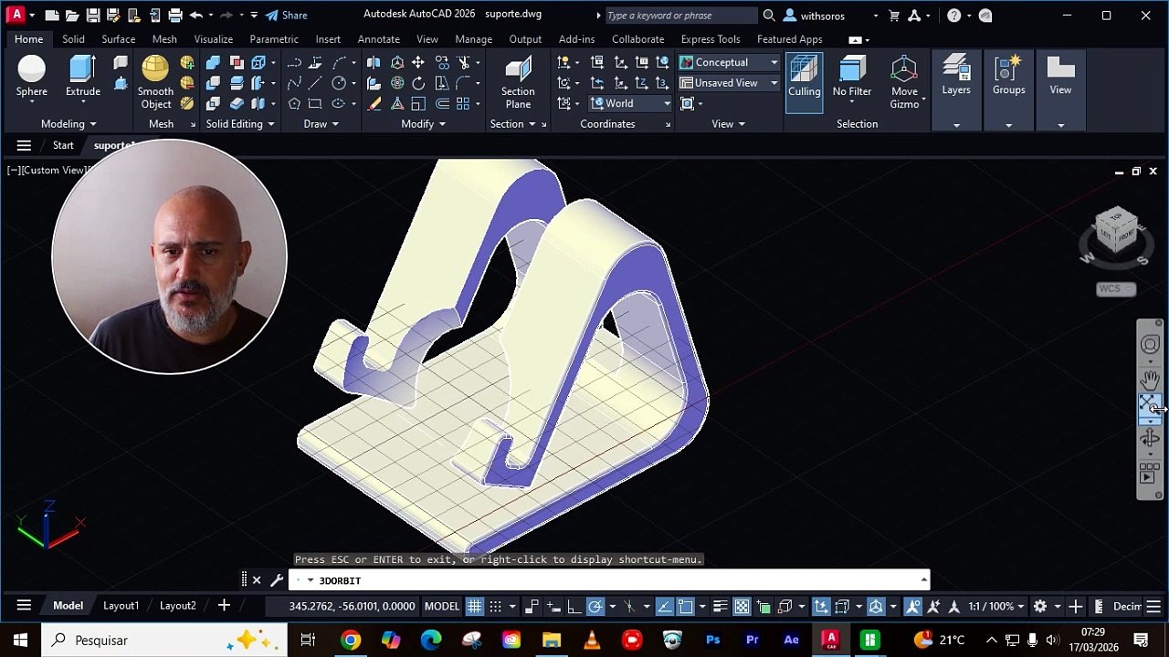 AutoCAD e impressão 3D