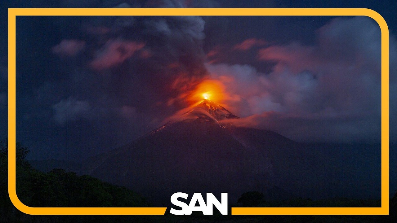 Guatemala’s Fuego volcano erupts, forcing evacuations and raising concerns of mudslides