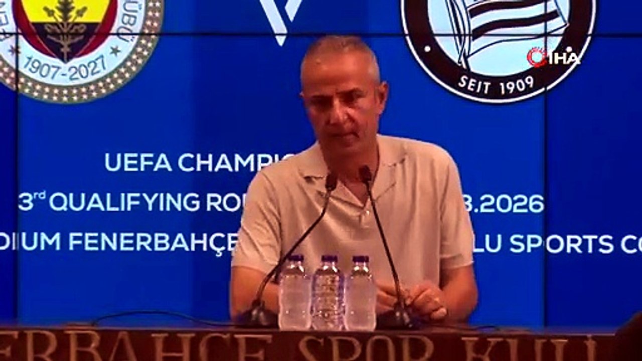 İsmail Kartal: "Rövanşa da 0-0 gibi giderek turu geçmek istiyoruz" | Ajansspor | IHA
