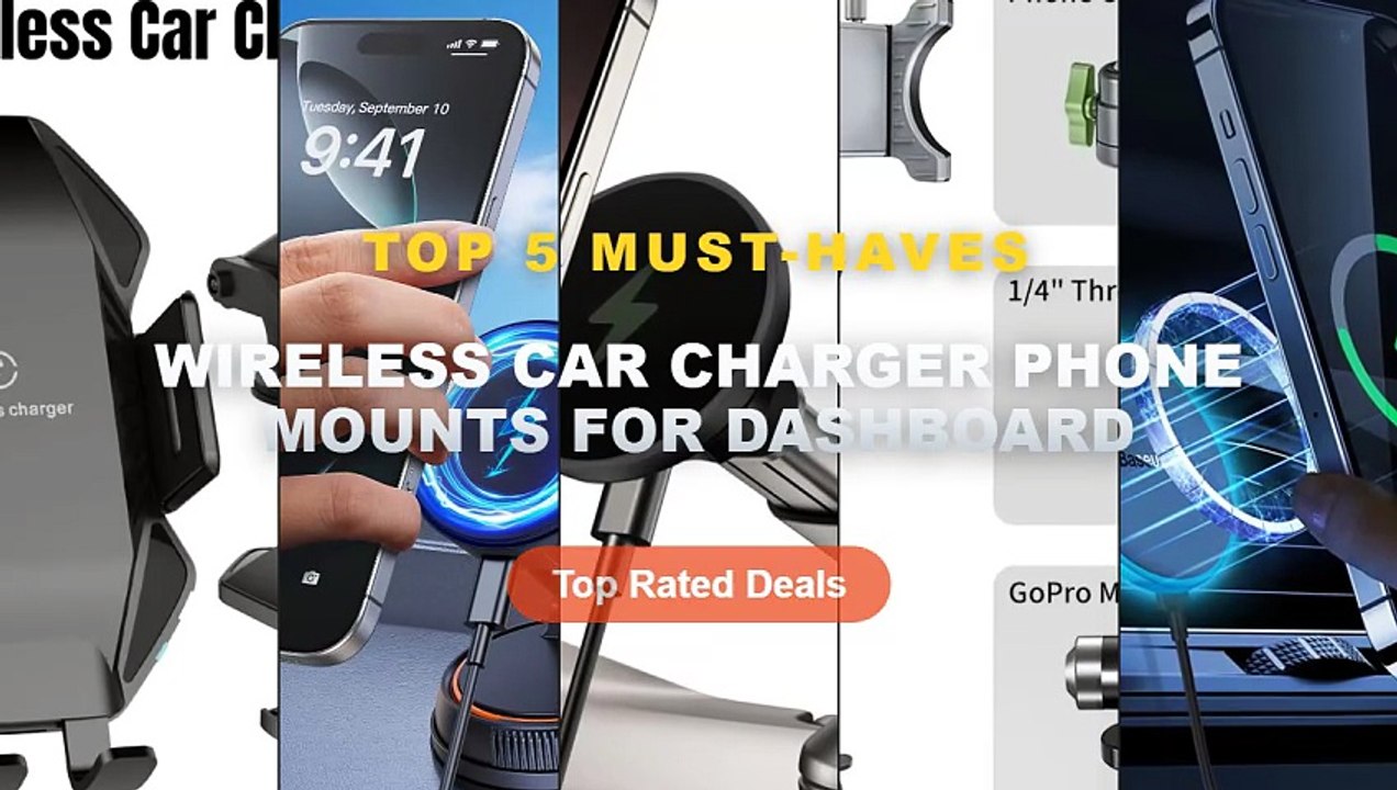 Don't Buy Wireless Car Charger Phone Mounts For Dashboard Before Watching This! - Lanparte 3 in 1 Car Phone Holder Mount...