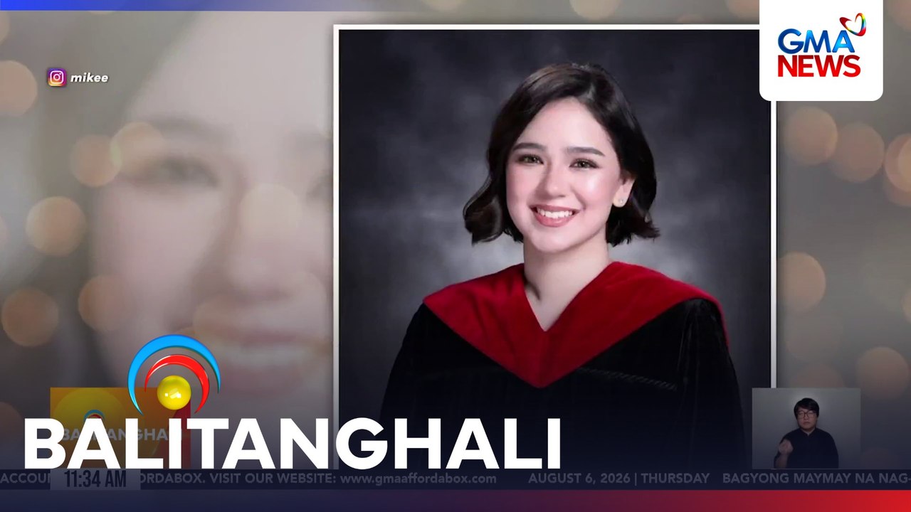 Mikee Quintos, patuloy ang paghahanda para sa architecture licensure exam kahit busy sa showbiz career | Balitanghali