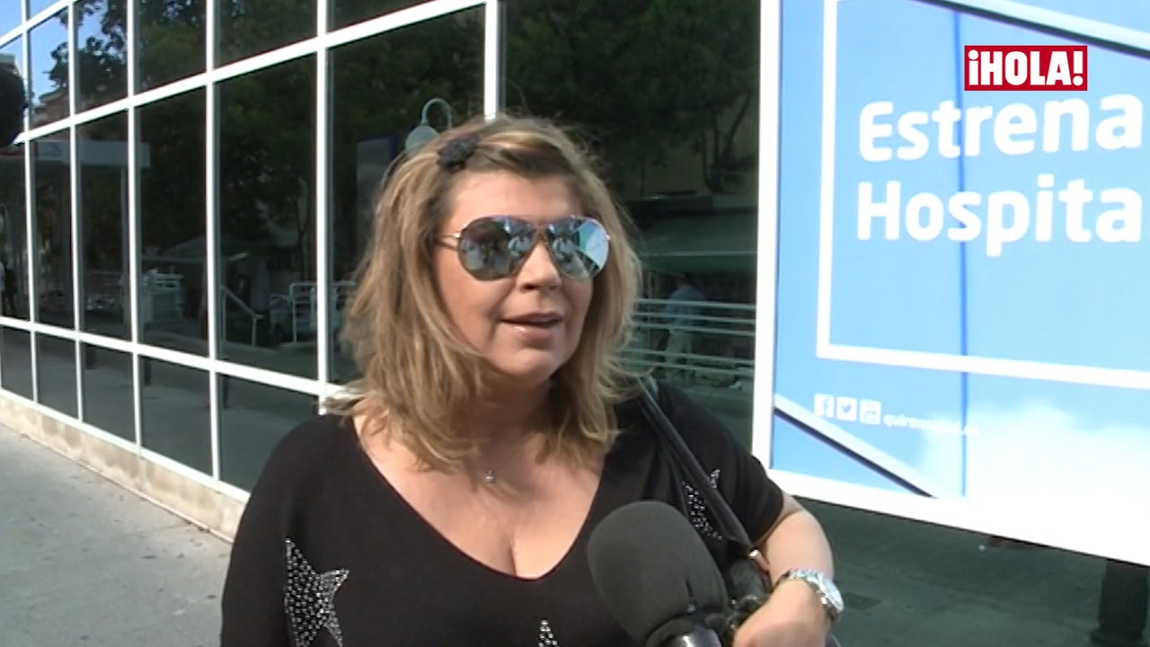 Terelu Campos: 'La intervención ha ido perfectamente, gracias a Dios'