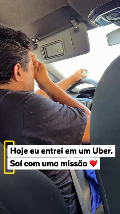 Doação para motorista de aplicativo vira caso de polícia, em Vicente Pires