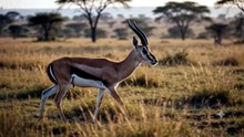 Gazelle : The elegant sprinter of the savanna with unmatched agility