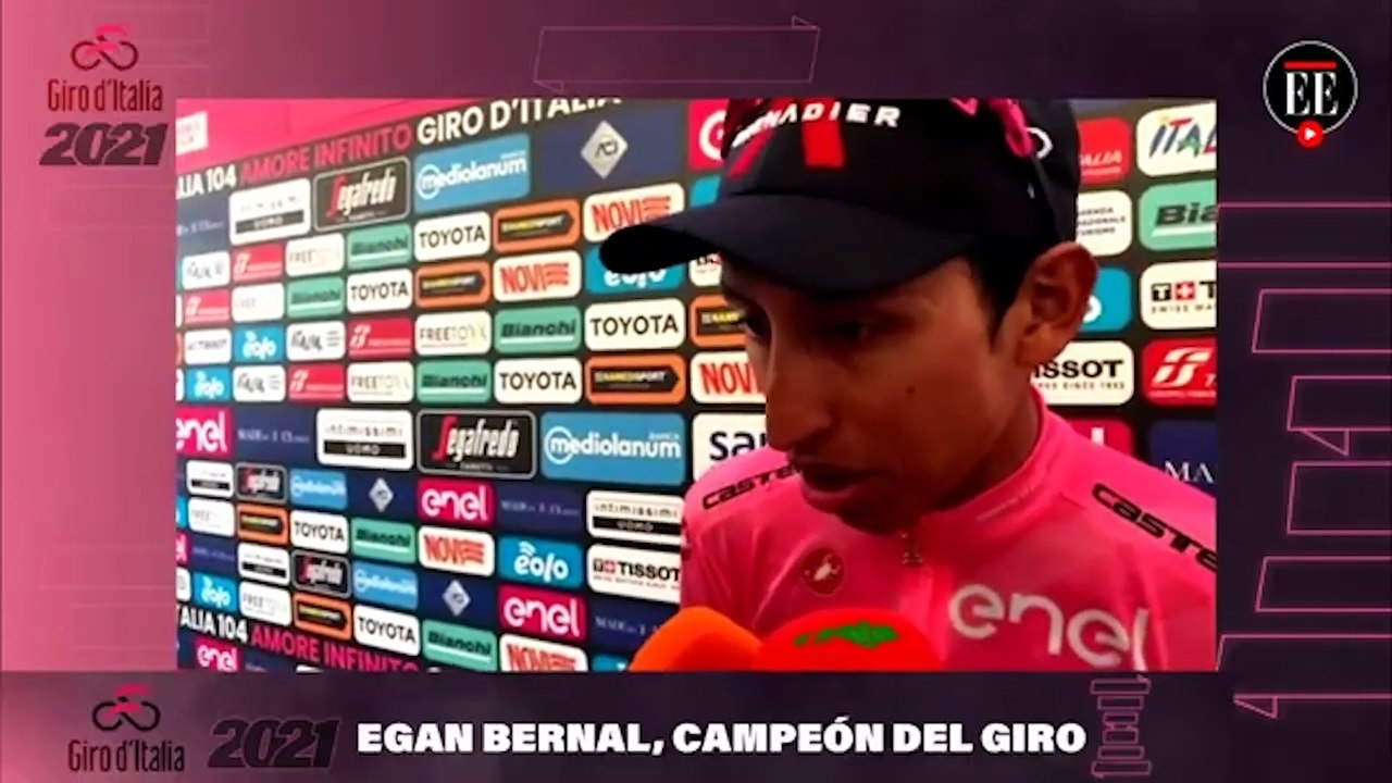 Egan a El Espectador: "No puedo describir lo que siento por dentro"