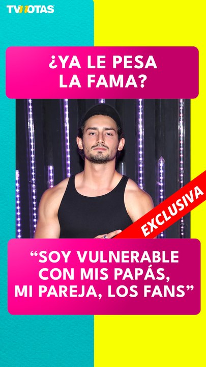 ¿Le pesa la fama? Emilio Osorio rompe el silencio ante los reflectores