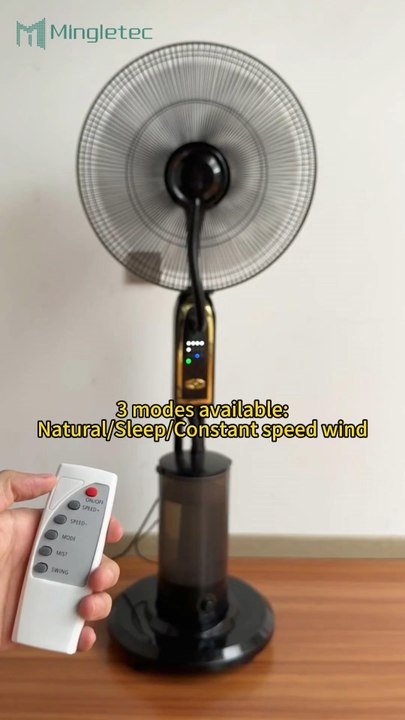 Mingletec 18inch BLDC Mist Fan with Remote