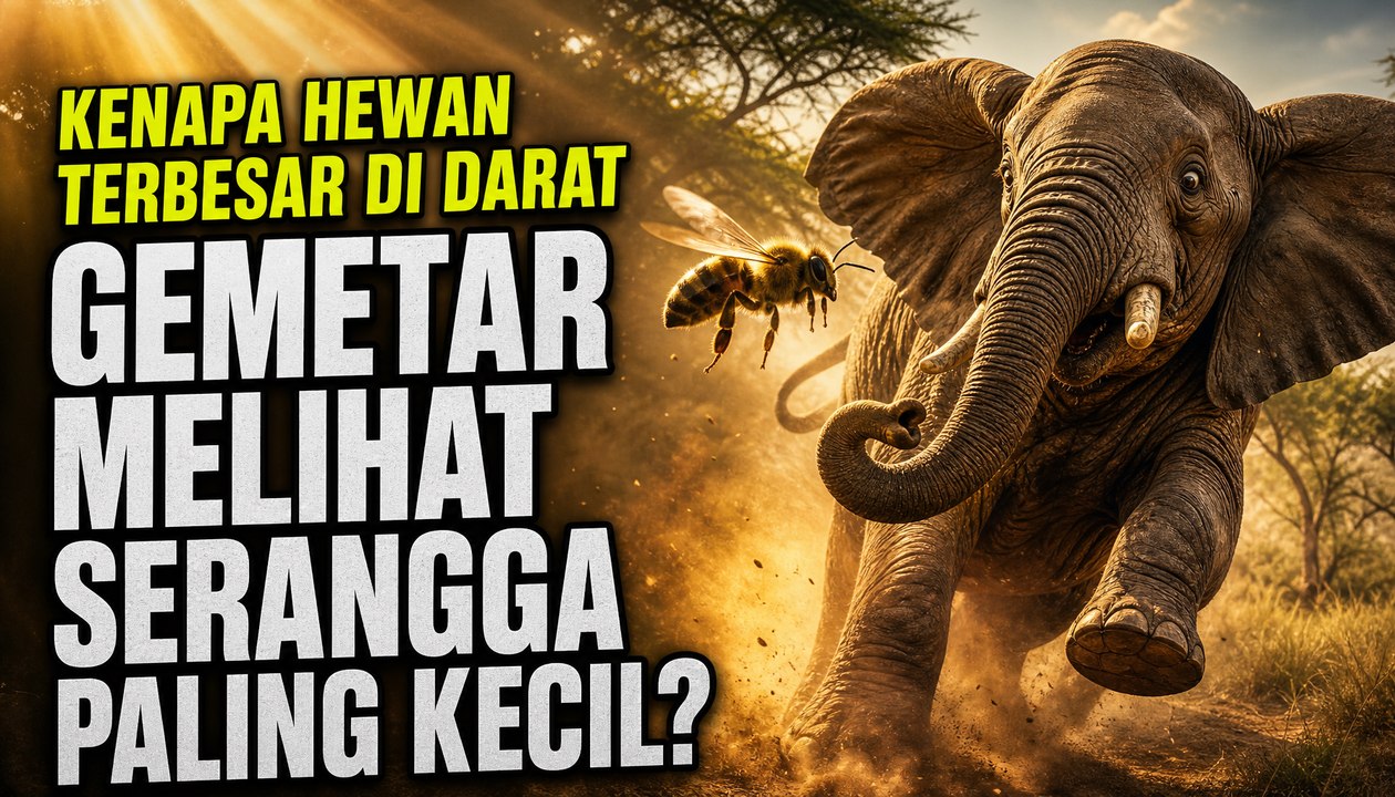 Fobia Paling Aneh di Dunia Hewan: Gajah Besar yang Takut pada Lebah