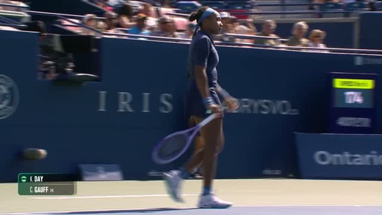 Gauff off to a winning start at the Canadian Open