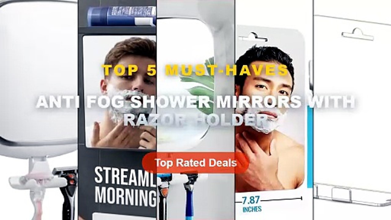 Why Everyone Is Buying Anti Fog Shower Mirrors With Razor Holder - Shower Mirror Fogless with Razors Holder,Anti Fog Sha...