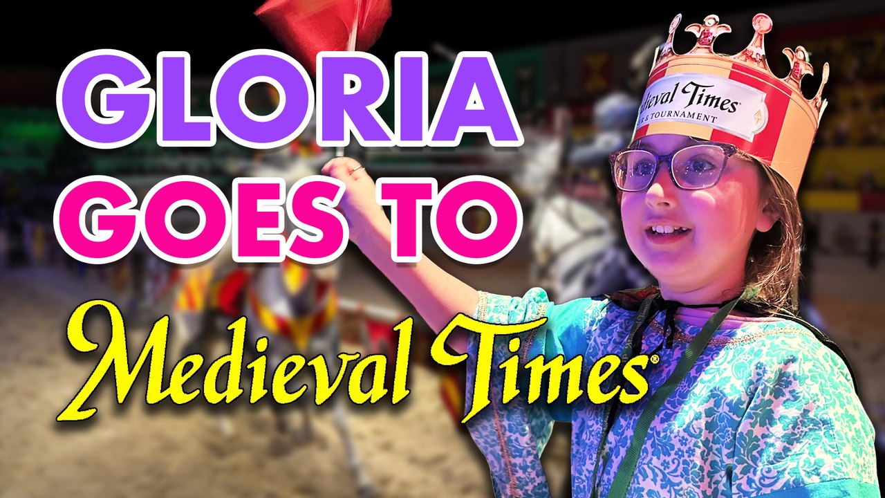 Gloria Goes To: Medieval Times (and the Pez Factory)