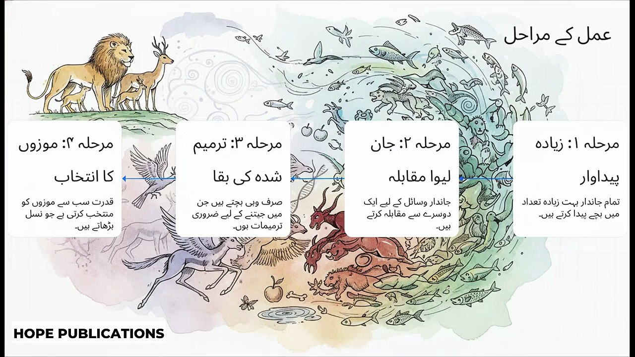 Darwin’s theory of natural selection