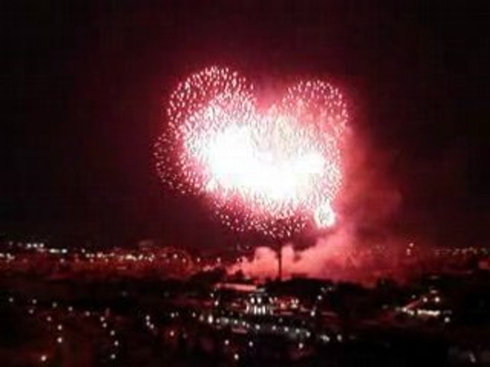 Feux d artifice 12 juillet 2008 Montreal