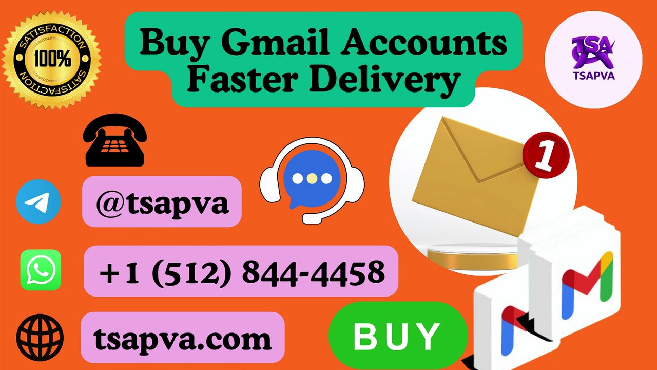 Buy Gmail Accounts Faster Delivery – Premium Quality with Instant Service